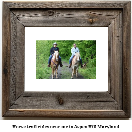 horse trail rides near me in Aspen Hill, Maryland